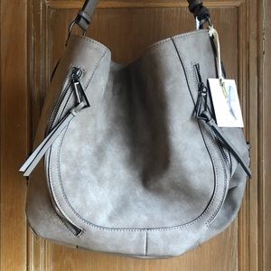 NWT Jessica Simpson Roxanne Faux Leather Hobo